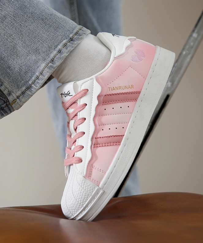 chic pink sneakers PL52522