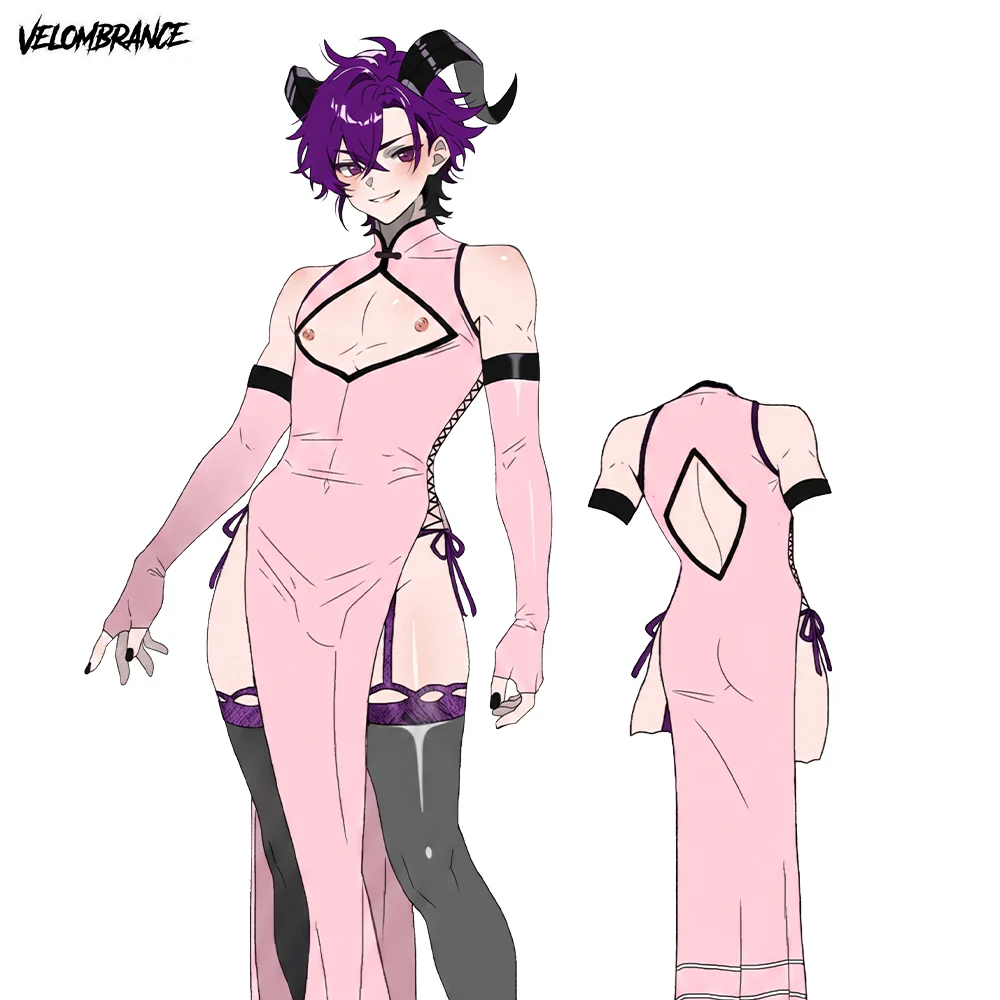 Pre-sale Dragon Demon Cheongsam (4-Piece Set) AS57