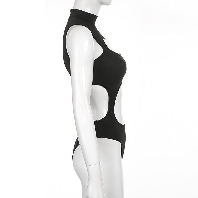 Functional dark-style jumpsuit PA20333