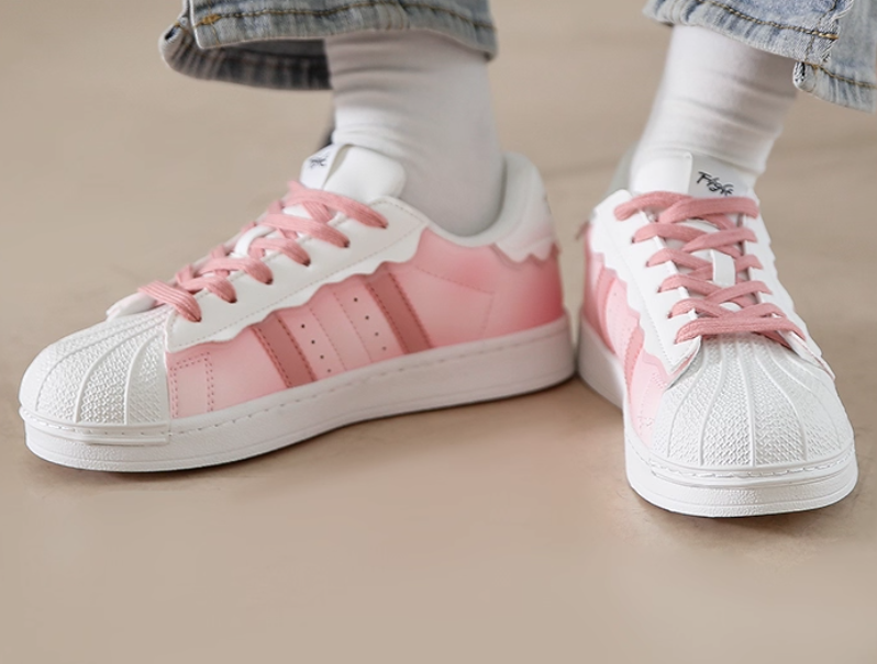 chic pink sneakers PL52522