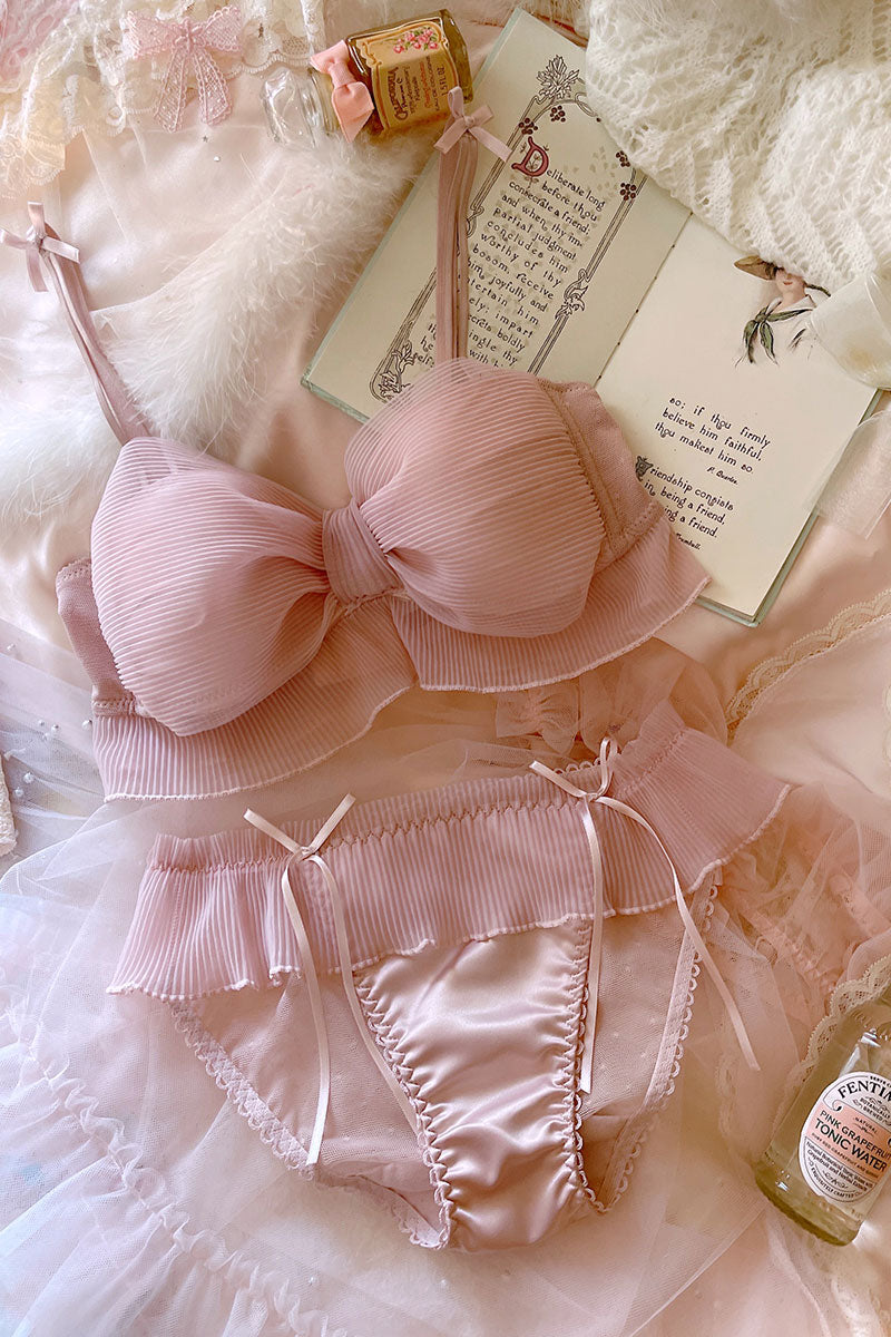 bow chiffon underwear PL52211