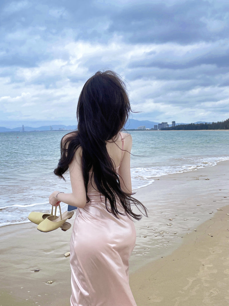 pink slip dress PL52669