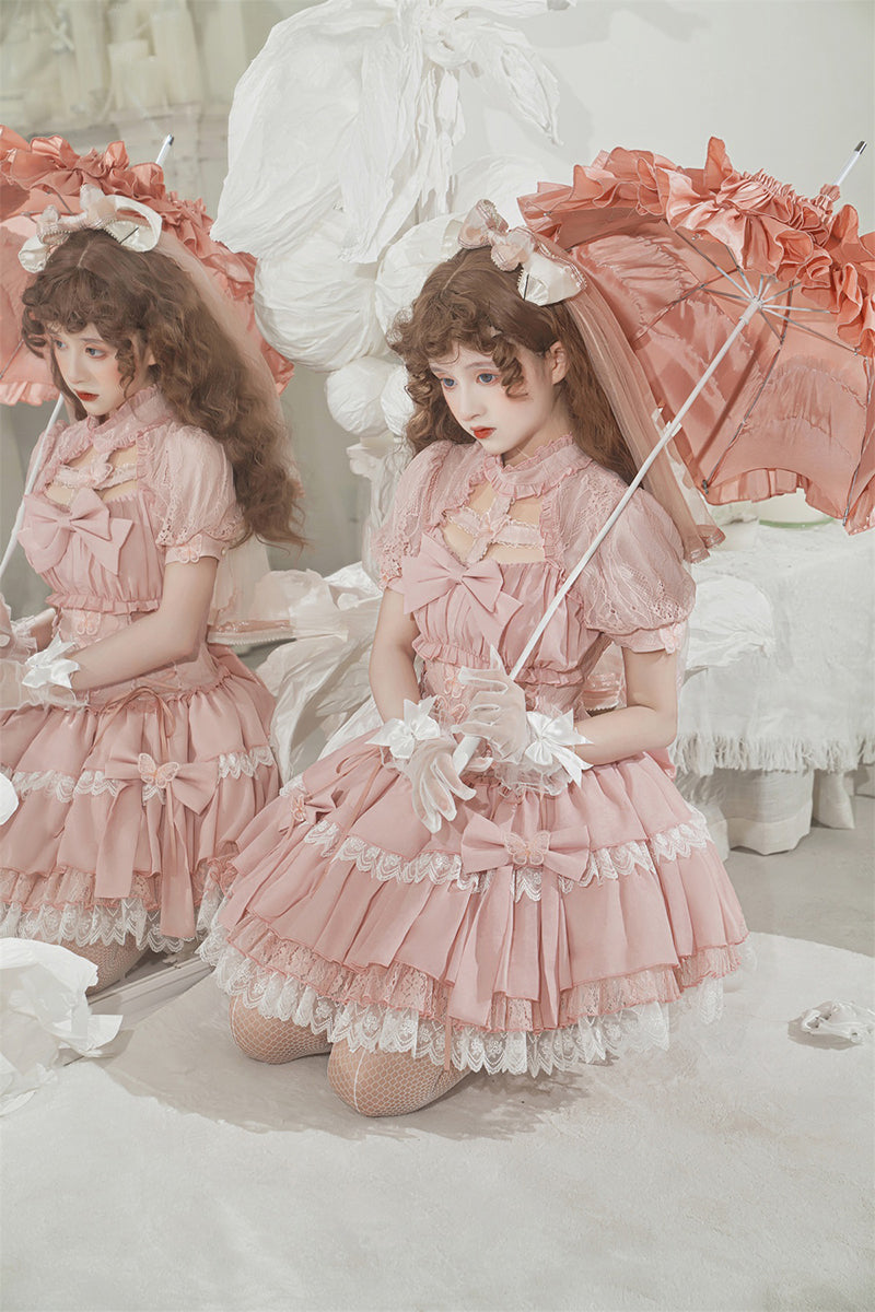 Lolita pink dress PL52733