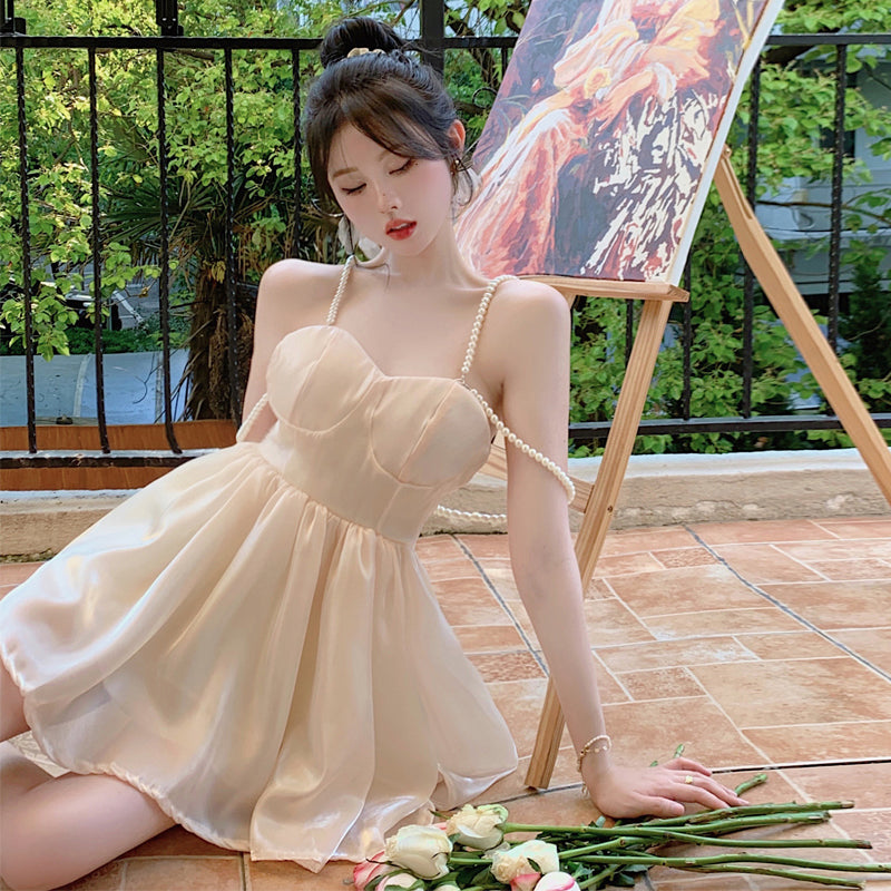 Fairy Pearl Suspender Dress PL52938