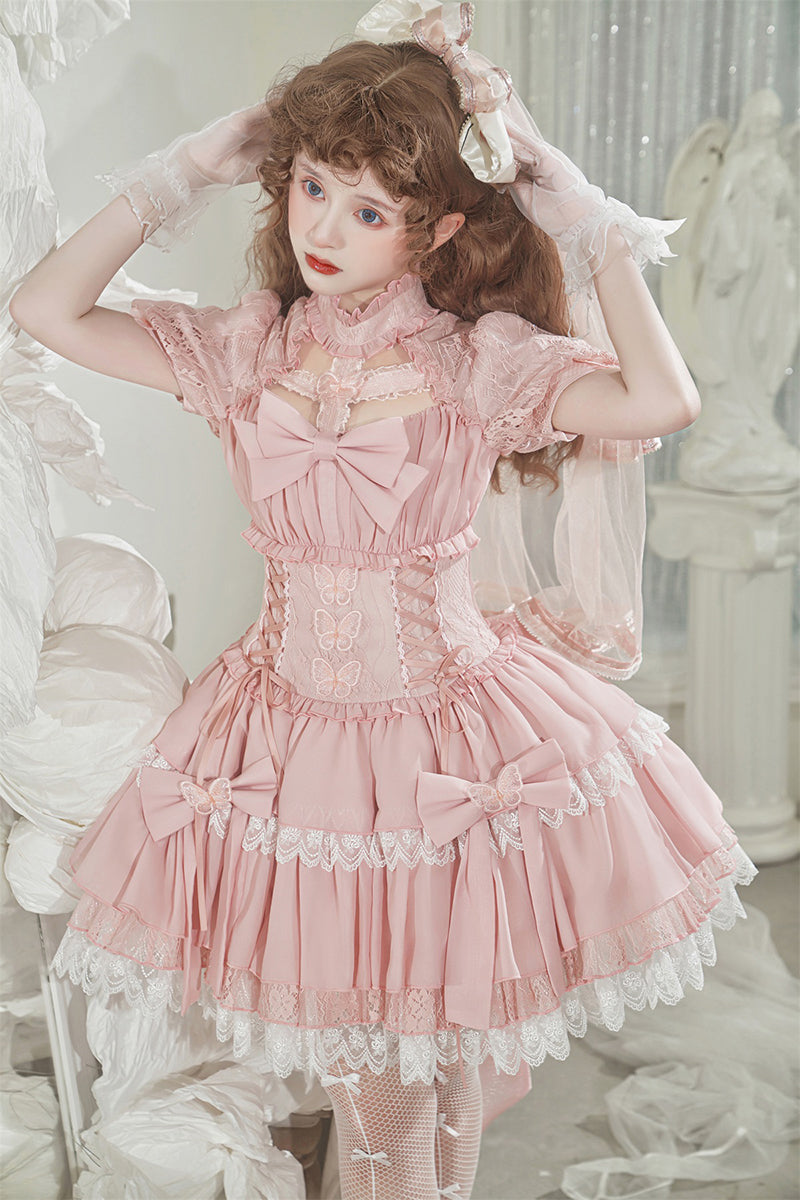 Lolita pink dress PL52733