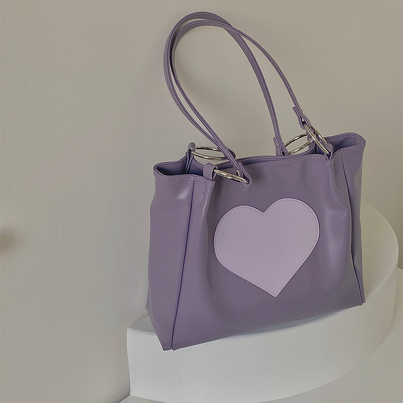 heart print bag PL52252