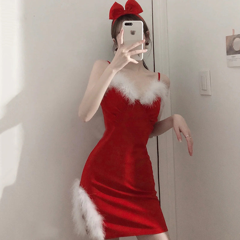CHRISTMAS SLIP DRESS PL52654