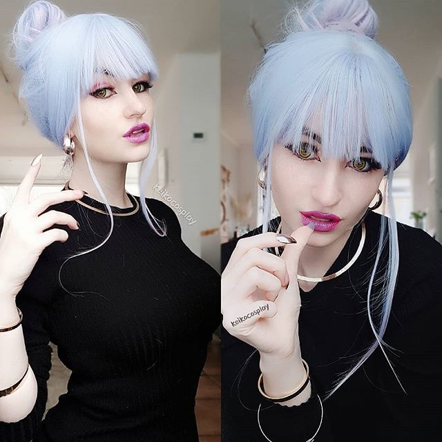 "unicorn" gradient wig PL20952