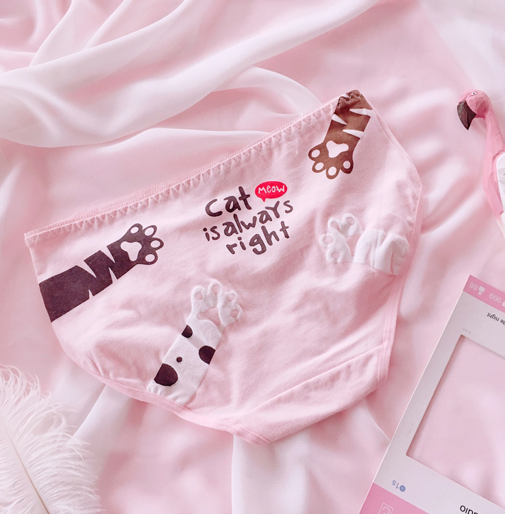 Lolita cat paw print panties PL20318