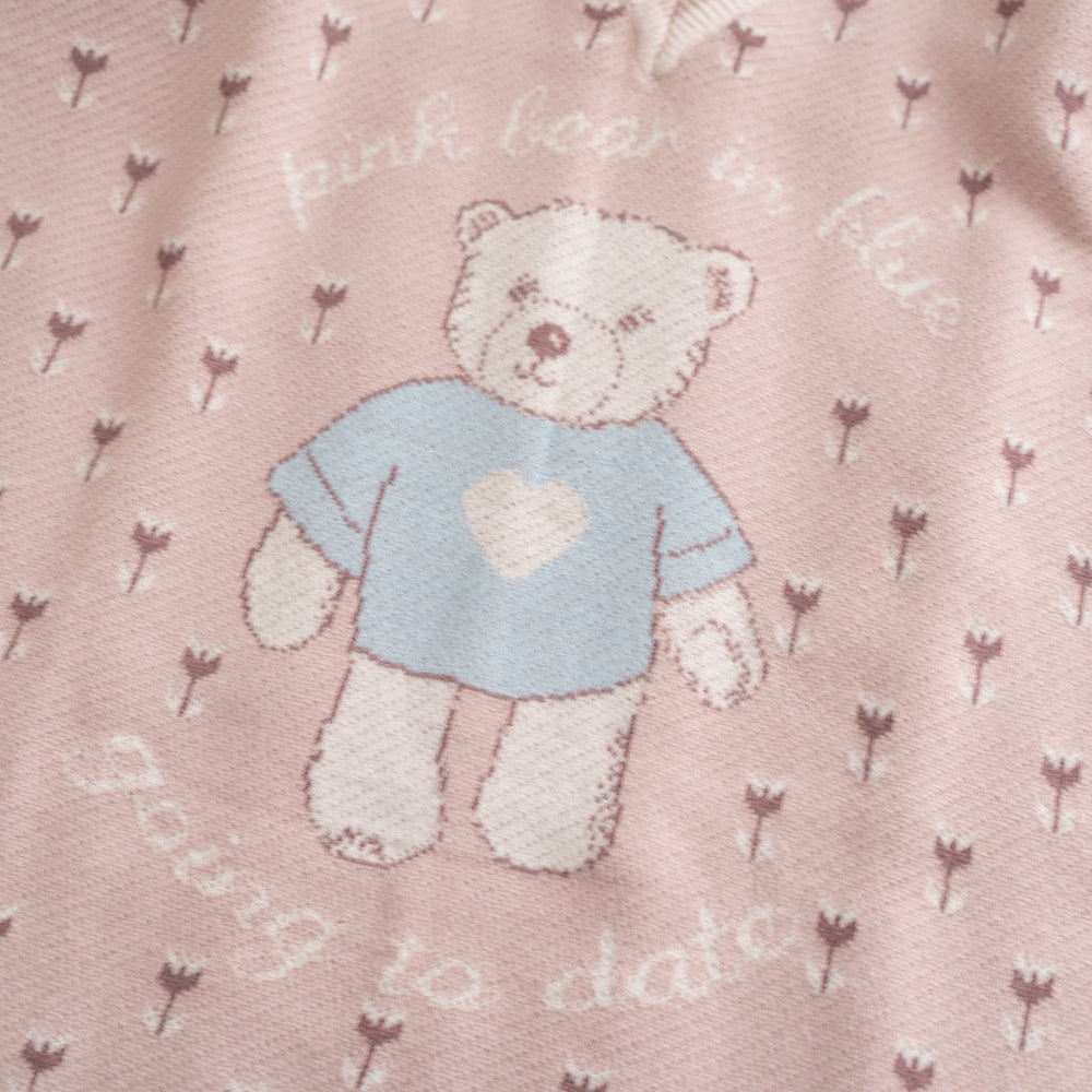 Pink Knit Vest PL52502