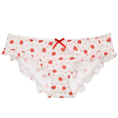 Sexy lace-trimmed briefs PL20149
