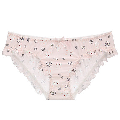 Sexy lace-trimmed briefs PL20149