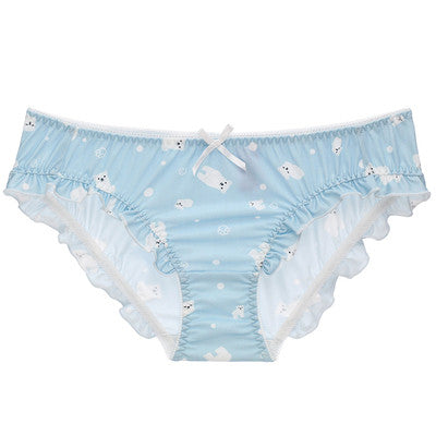 Sexy lace-trimmed briefs PL20149
