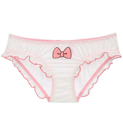 Sexy lace-trimmed briefs PL20149