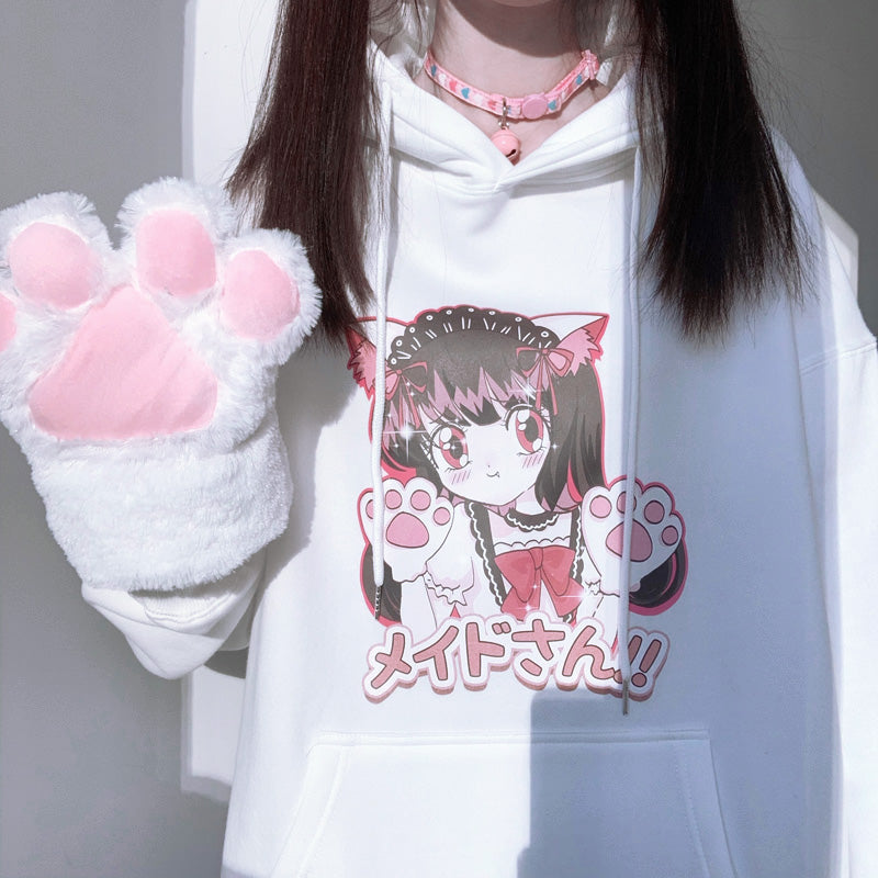 Cute energetic girl plus cashmere sweater PL50948