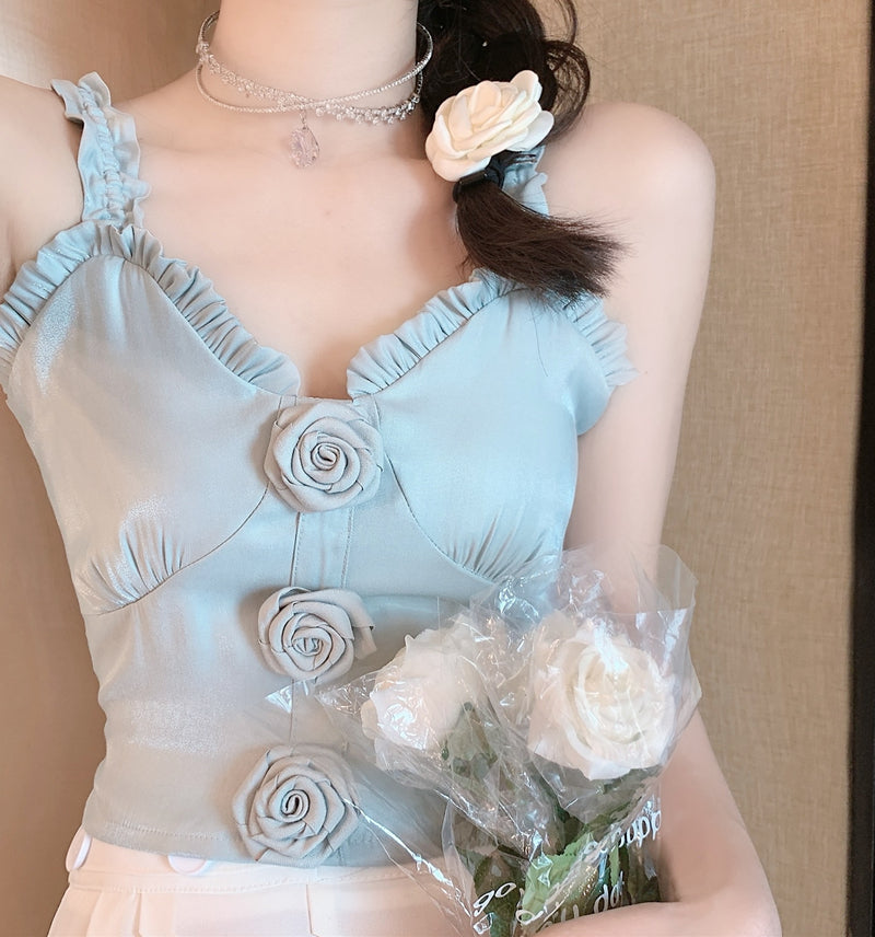 rose wood ear vest PL52191