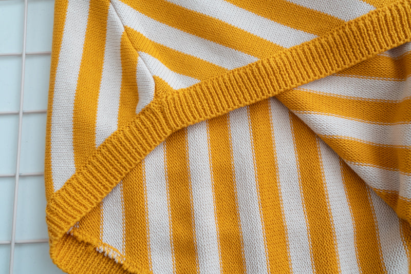 Yellow Striped Skirt PL52507