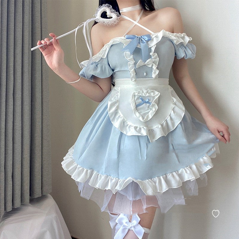 Lolita blue maid outfit PL52357