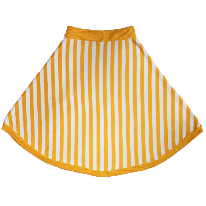 Yellow Striped Skirt PL52507