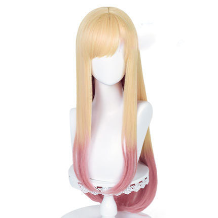 kitagawamarin Gold gradient pink cos wig PL52229