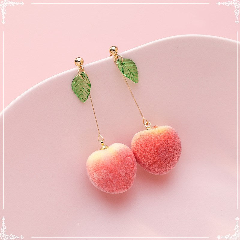 Lovely peach earrings PL50889