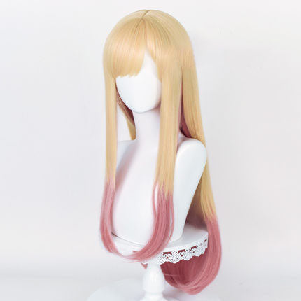 kitagawamarin Gold gradient pink cos wig PL52229