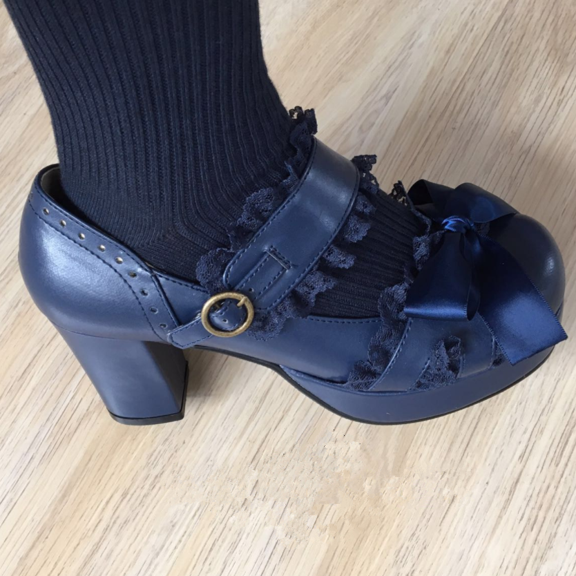 Lolita lace high heels PL20111
