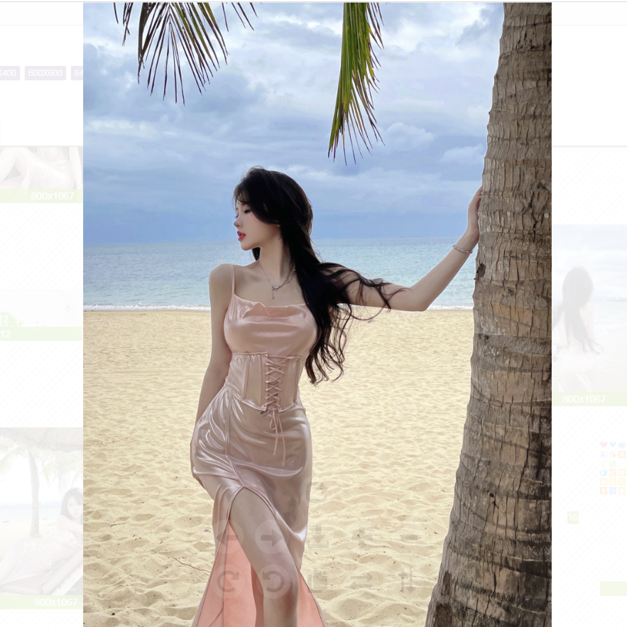 pink slip dress PL52669