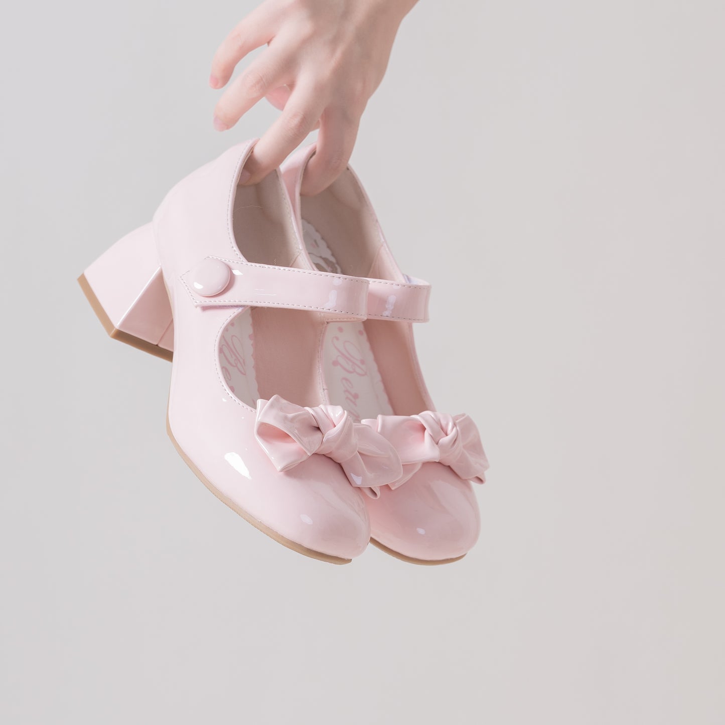 lolita bow high heels PL52840