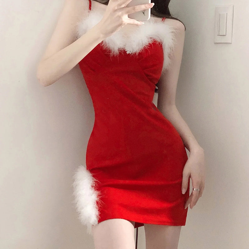 CHRISTMAS SLIP DRESS PL52654