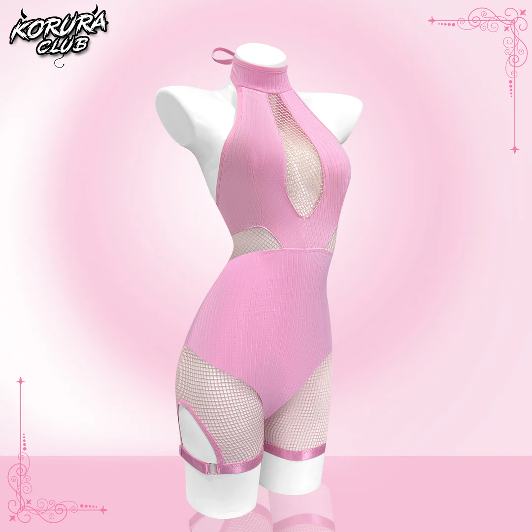 Cosplay Fishnet Bodysuit KO132