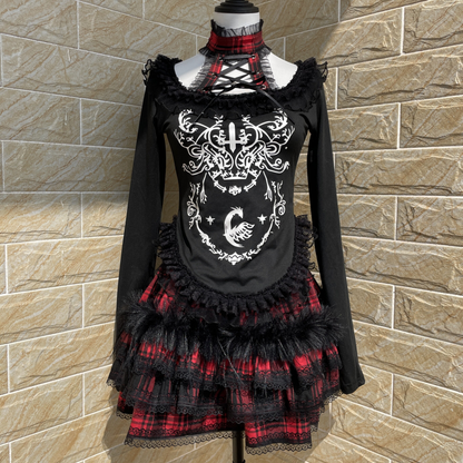 Abi Gothic Retro Top PA20339