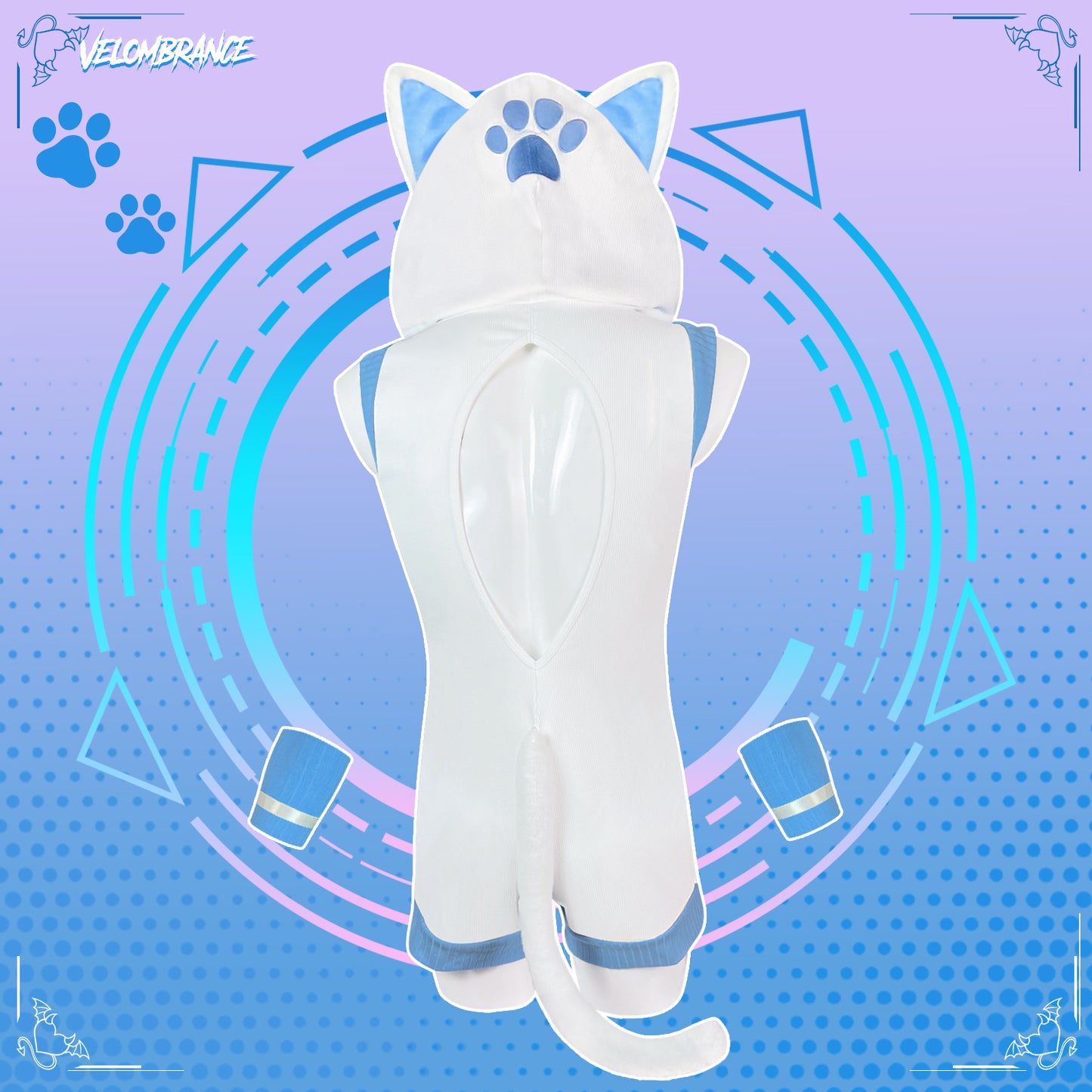 Cat bodysuit (3-Piece Set） AS43
