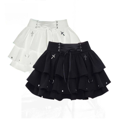 Strappy ruffled cake dress PA20329