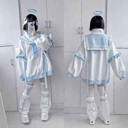 Y2K Millennium Navy Jacket PA20340