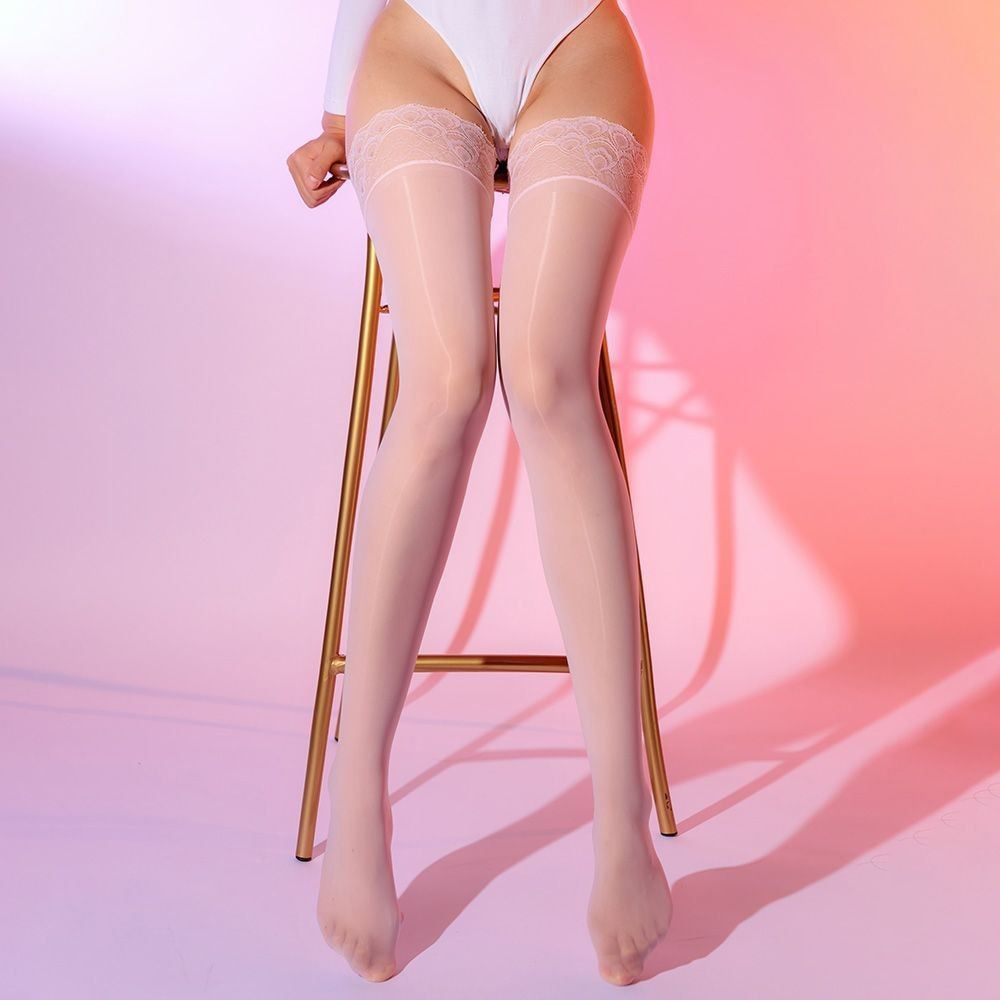 Lace and glossy stockings PA20323