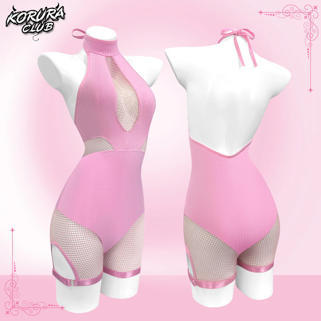 Cosplay Fishnet Bodysuit KO132