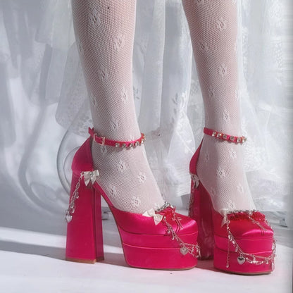 Harajuku y2k style high heels PA20011