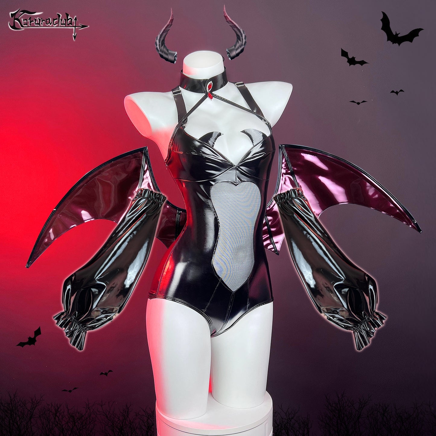 Cosplay Little Devil Costume Set KO60 （6-Piece Set）