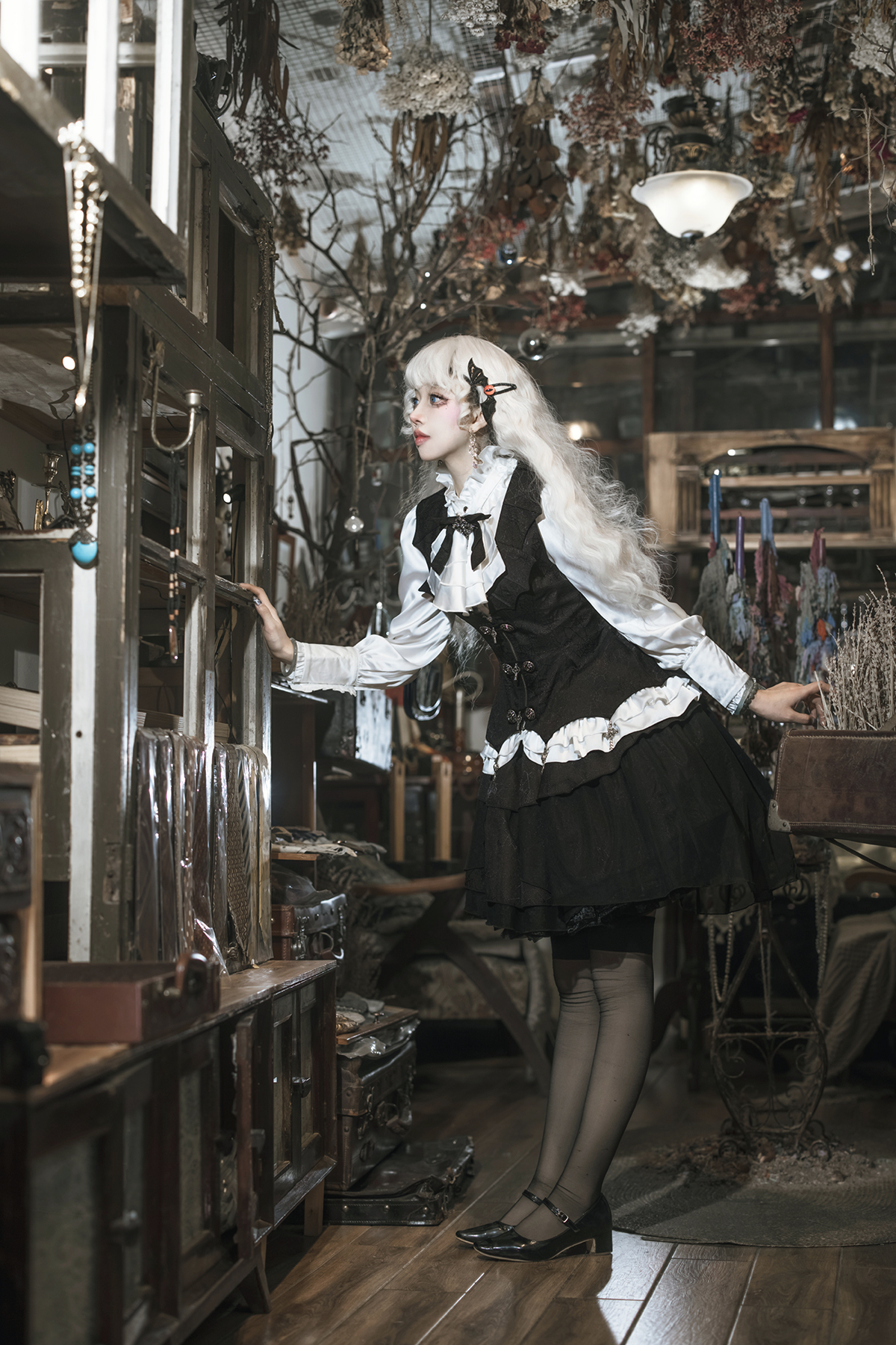 Dark Gothic Lolita Dress Set PA20300