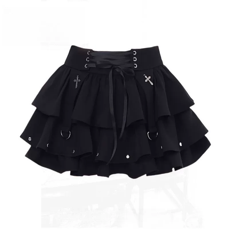 Strappy ruffled cake dress PA20329
