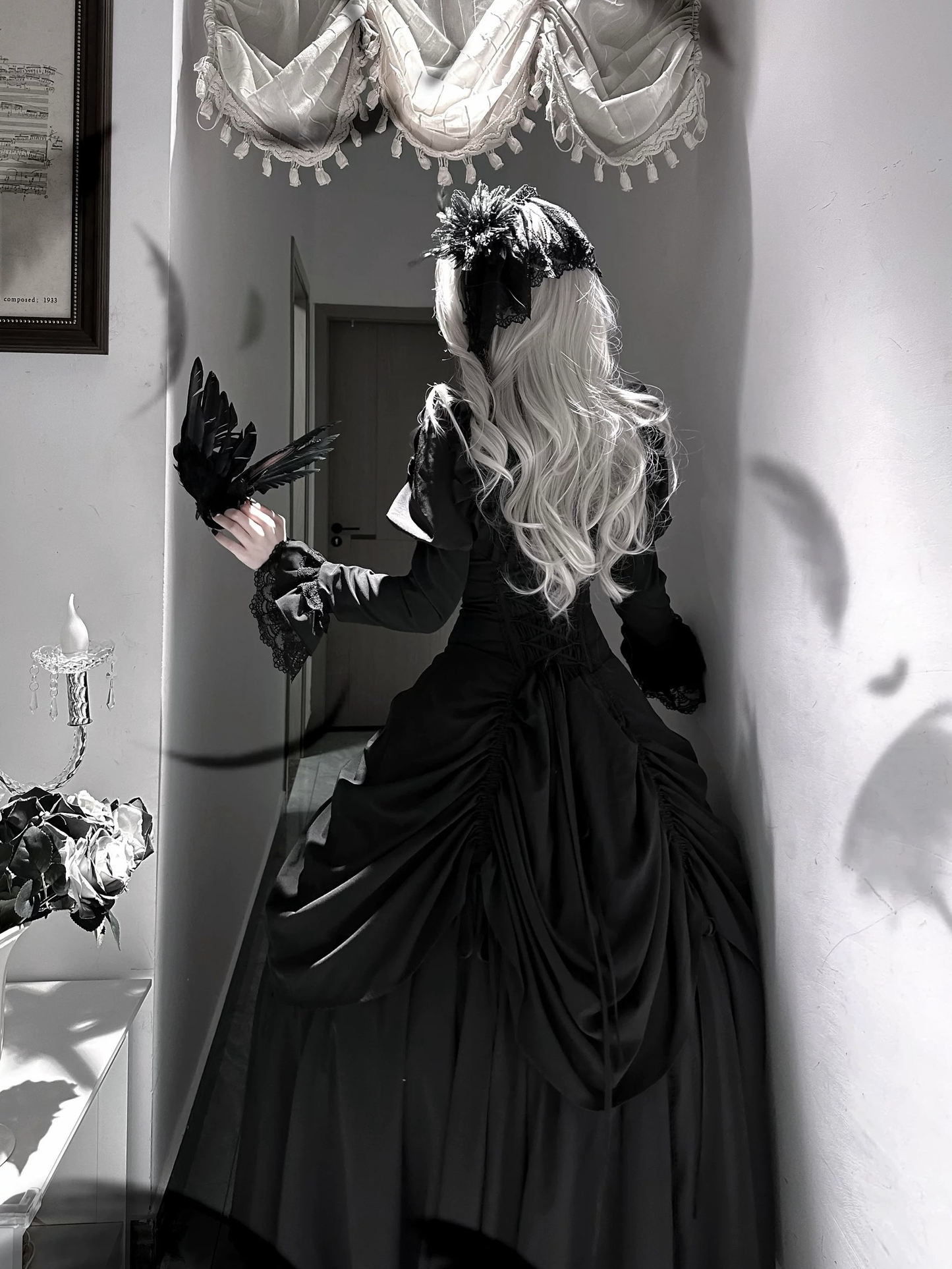 Gothic Lolita Lace Corset Dress PA20306
