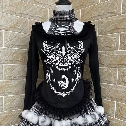 Abi Gothic Retro Top PA20339