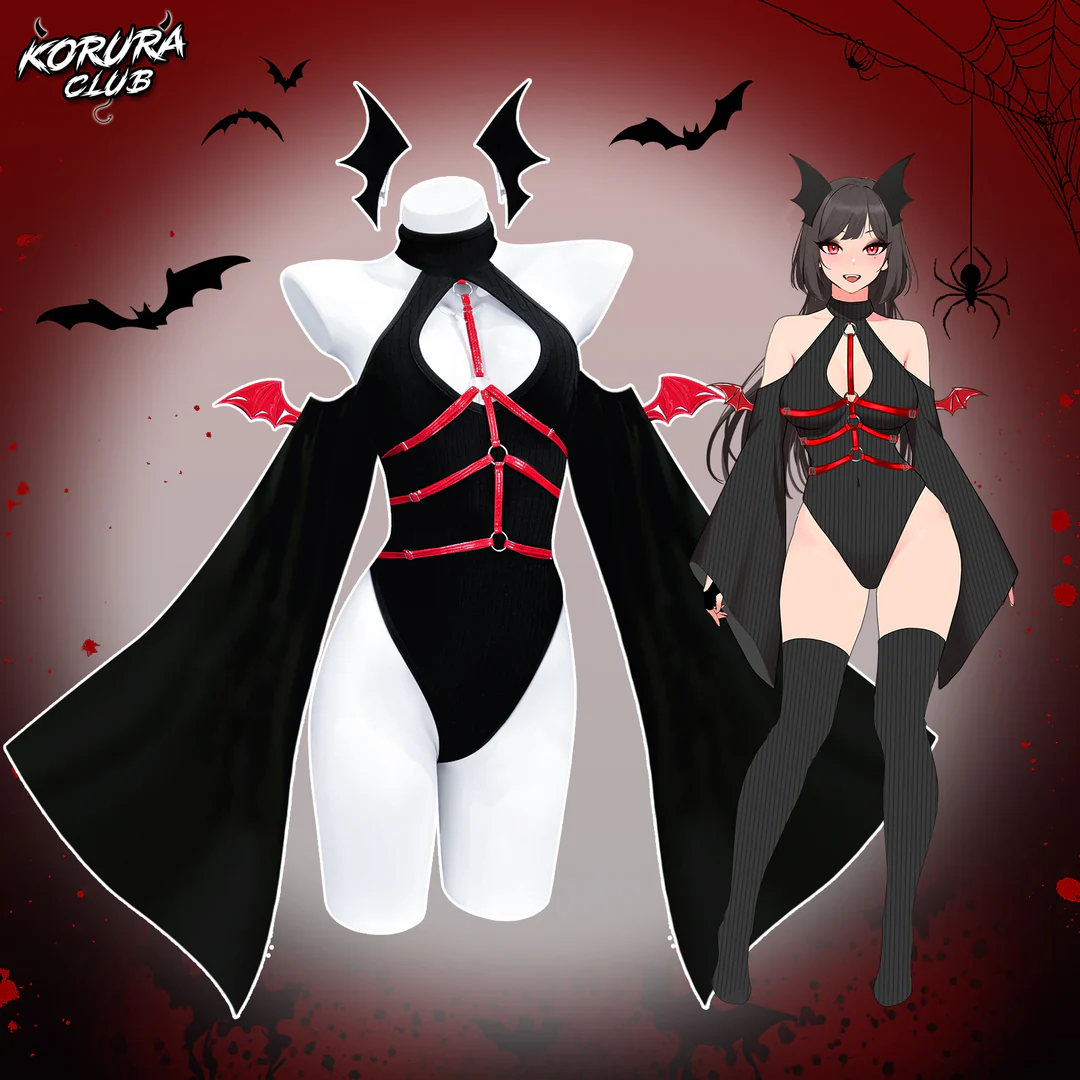 Cosplay Bat Witch Costume KO131