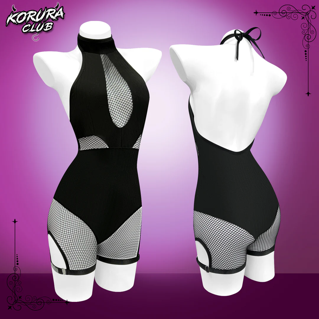 Cosplay Fishnet Bodysuit KO132