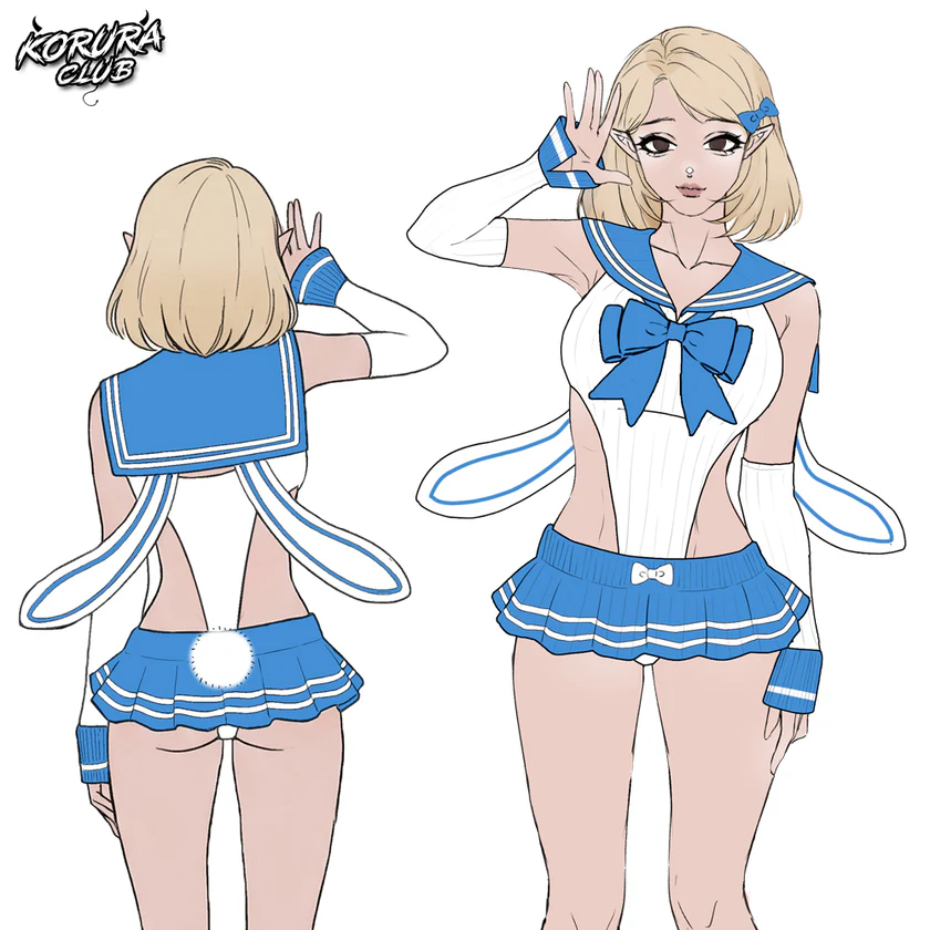 Pre-sale Sailor Bunny Lingerie KO147