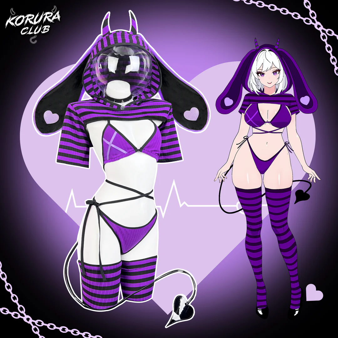 Demon Bunny Bikini KO135