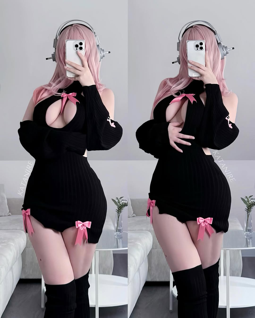 KORURACLUB-Bow Sweater KO57