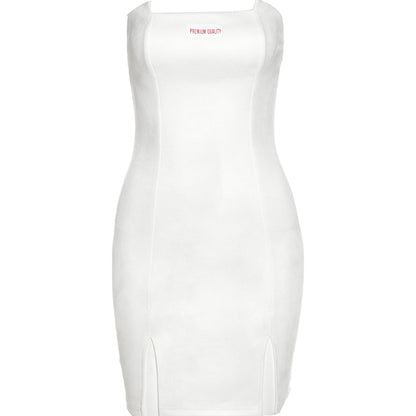 White strapless dress PL51149
