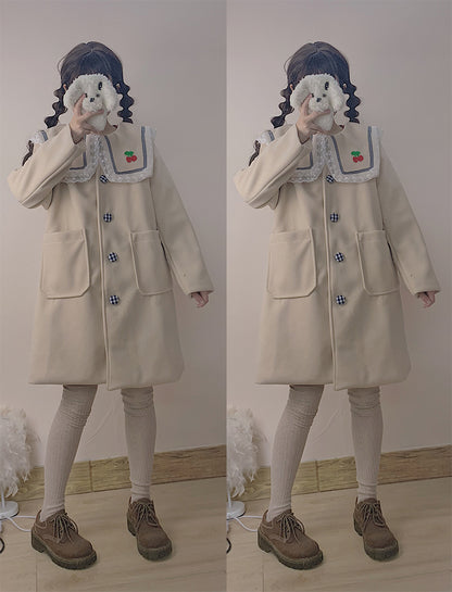 Woolen jacket PL21139
